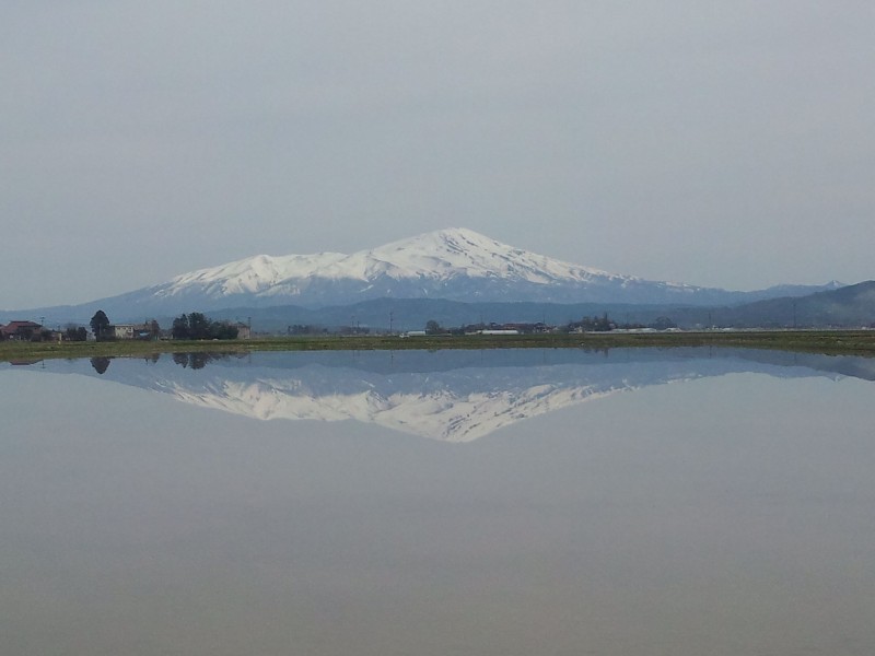 庄内町からの鳥海山